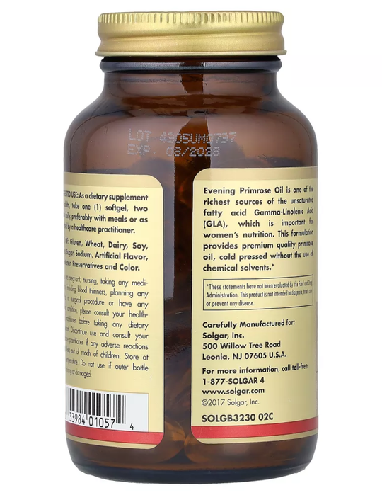 Solgar Evening Primrose Oil 1300mg 60 Softgels