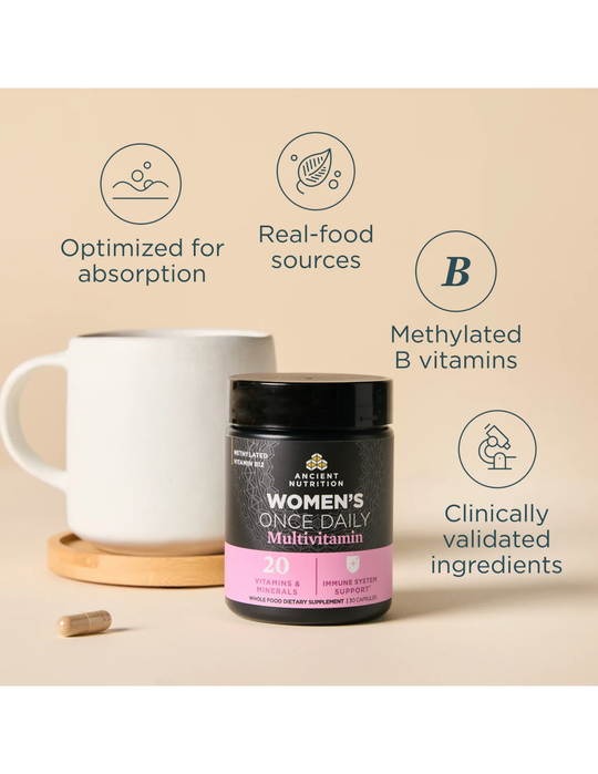 Ancient Nutrition Women's Once Daily Multivitamin 30ct