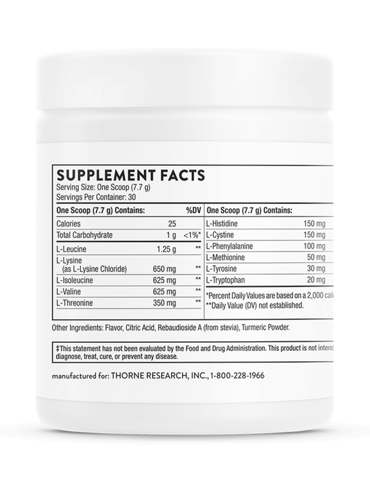 Thorne Amino Complex - Lemon 8oz
