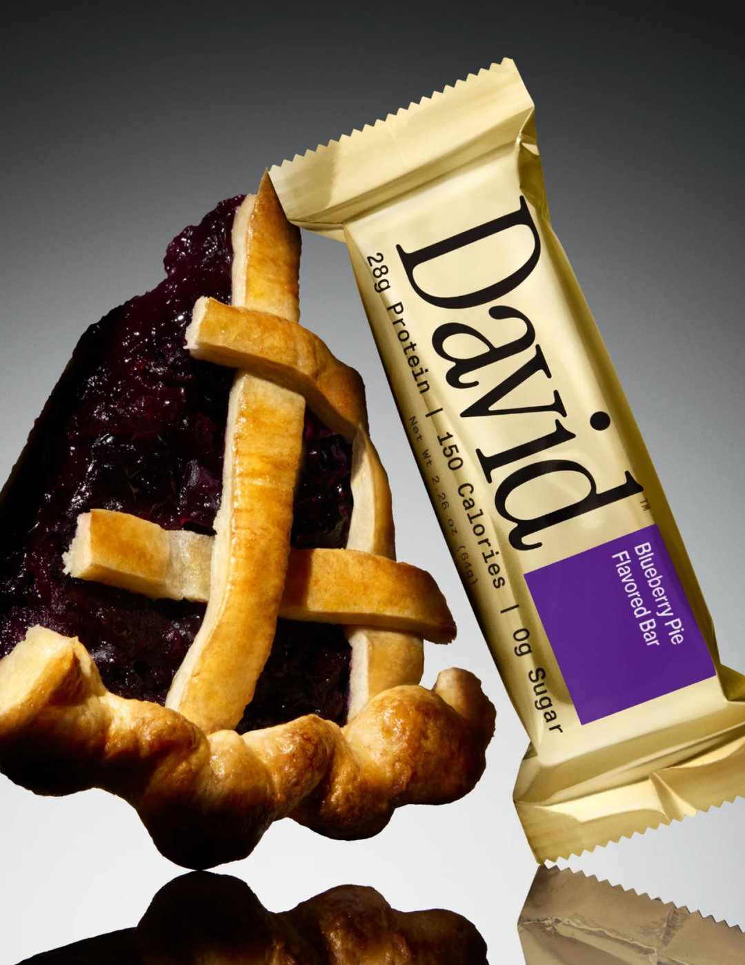 David™ PROTEIN BAR BLUEBERRY PIE 12CT