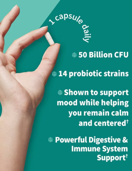 Garden of Life Dr. Formulated Probiotics Calm 50 Billion 30 Capsules