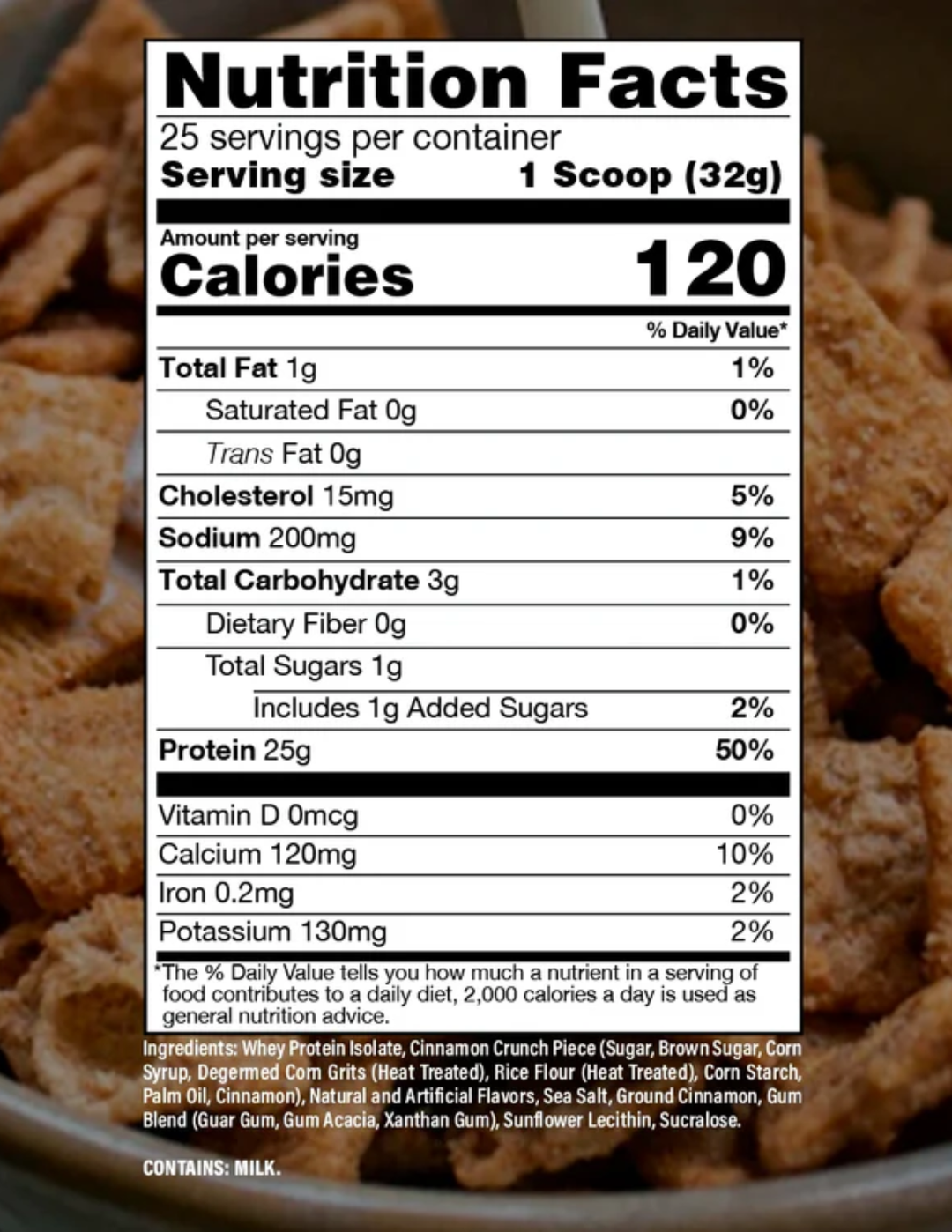 BUM Cinnamon Crunch Cereal