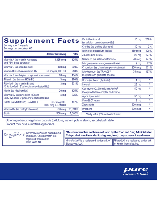 Pure Encapsulations  O.N.E. Multivitamin