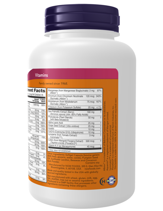 Now Foods ADAM Softgel Men’s Multivitamin 90ct