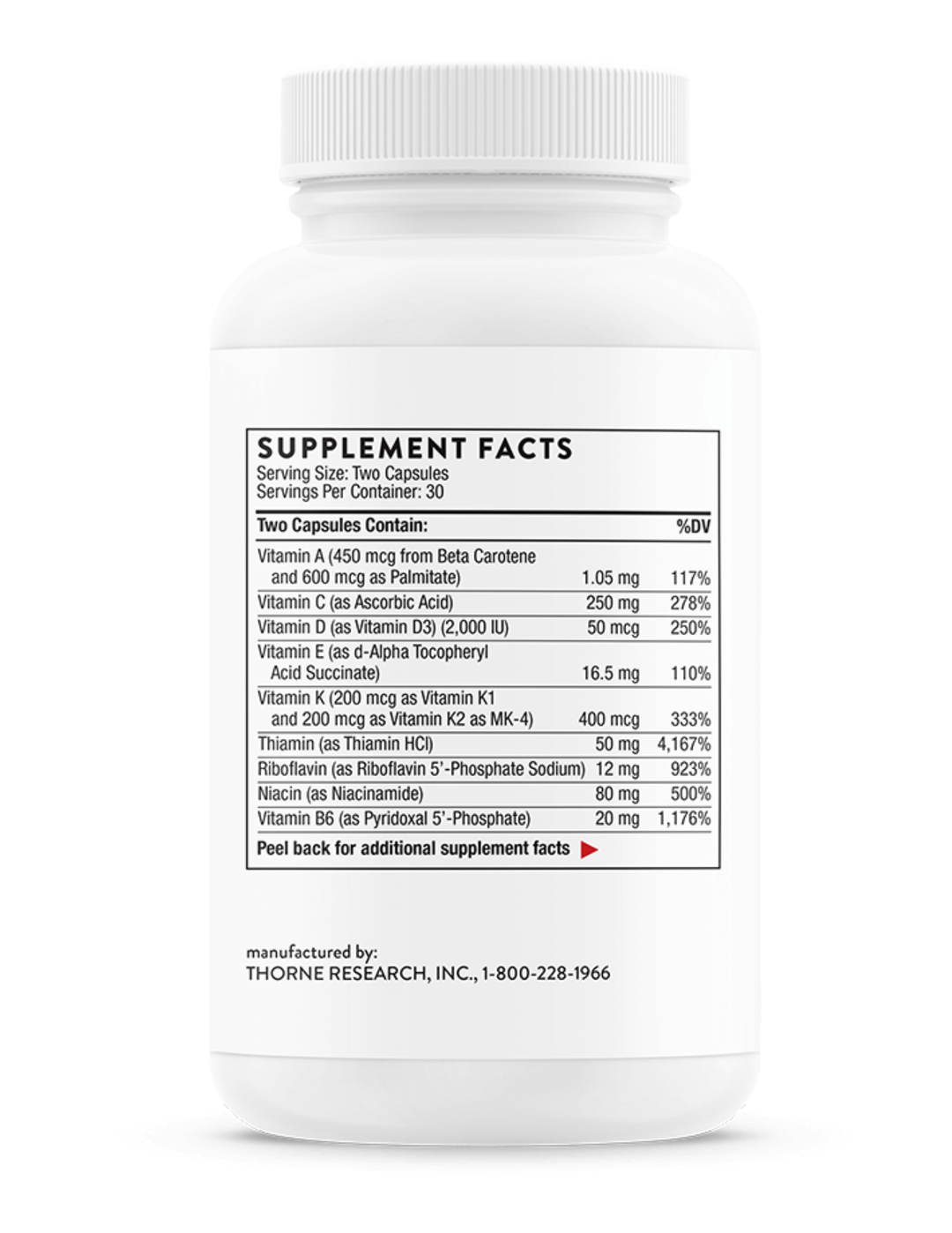 Thorne Basic Nutrients 2Day