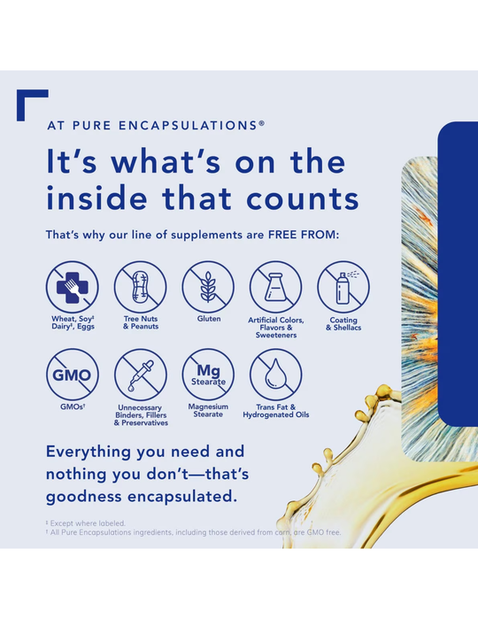 Pure Encapsulations DHEA 25 mg 60 Capsules