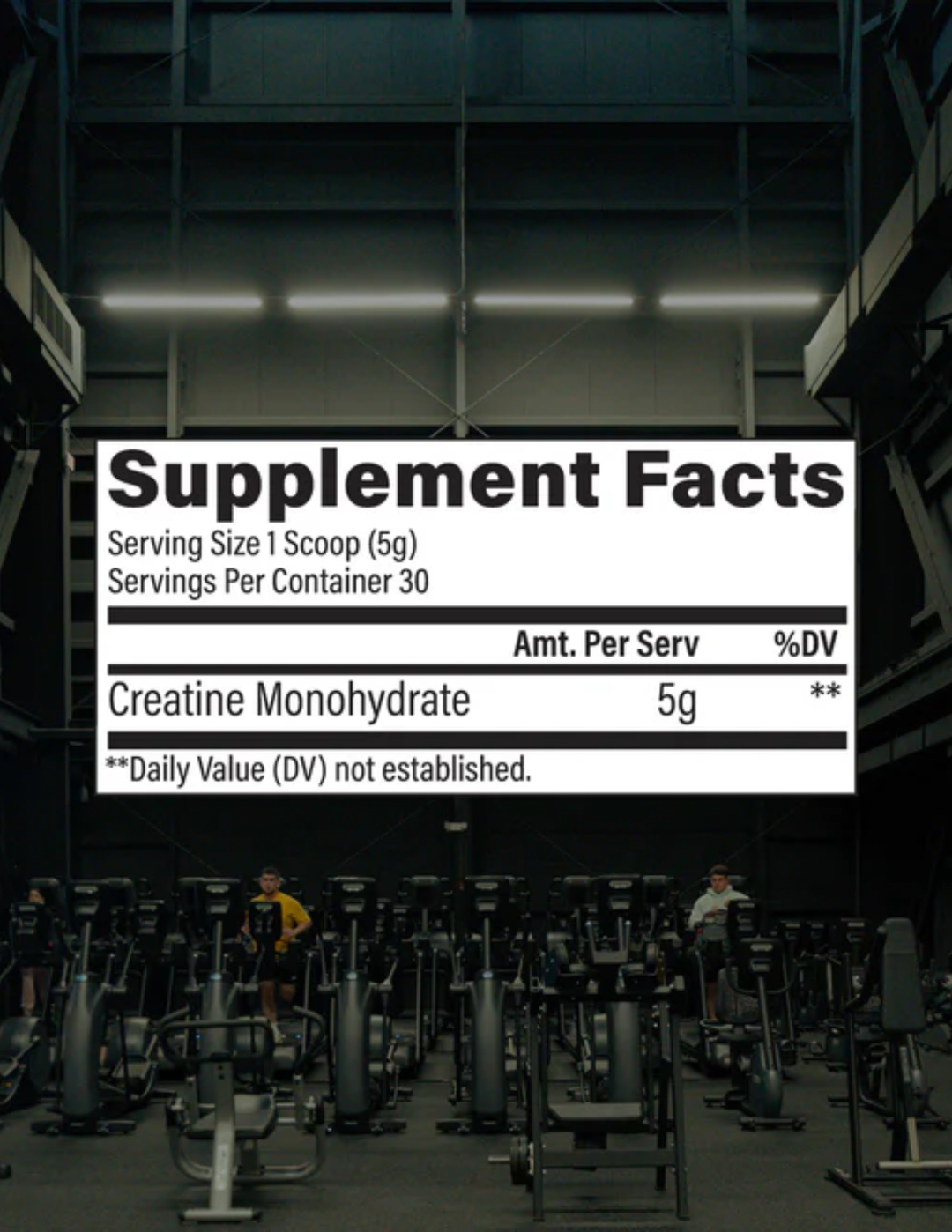 RAW CREATINE MONOHYDRATE UNFLAVORED 30 Servings