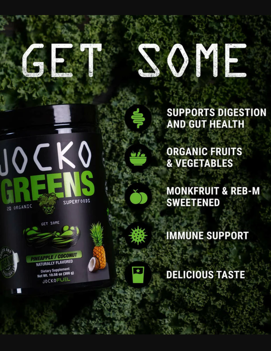 Jocko Fuel Greens Powder Pineapple Coconut