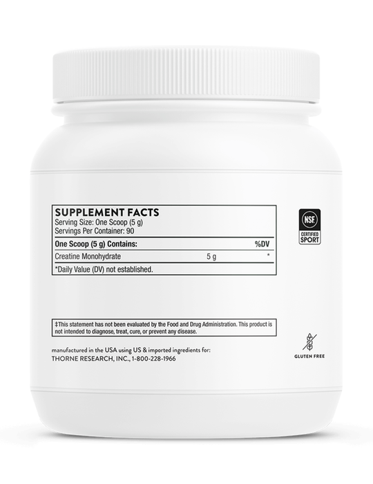 Thorne Creatine Monohydrate 16oz