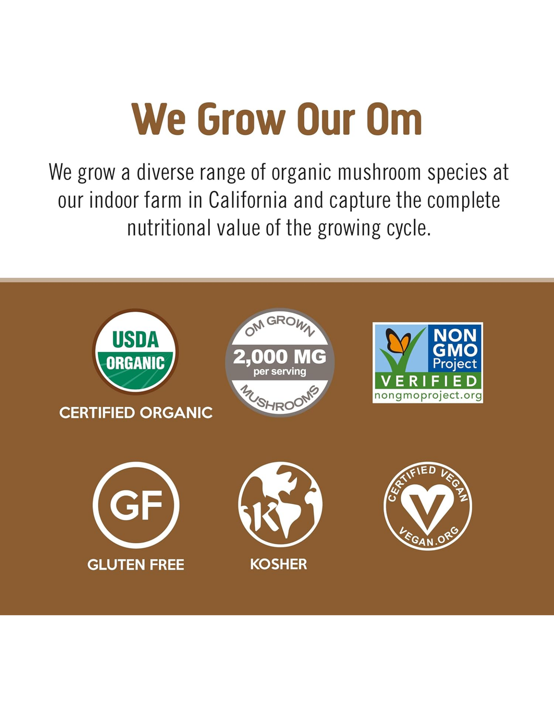 OM Superfood Mushroom Blend, Coffee 30 Servings