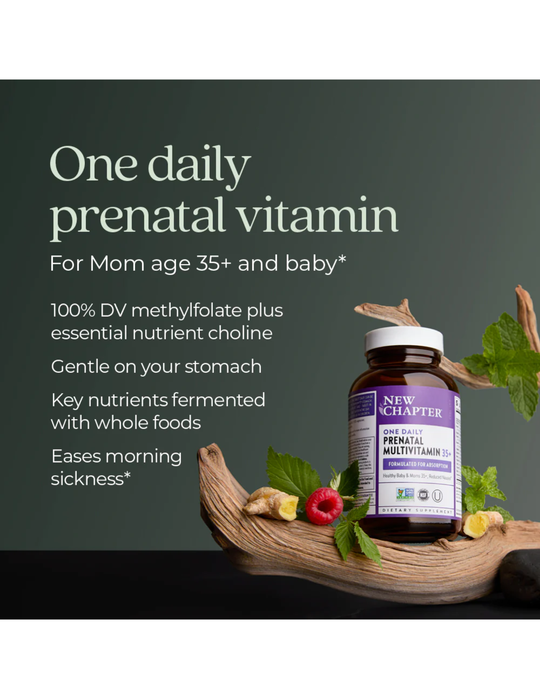 New Chapter One Daily Prenatal Multivitamin 35+ 30ct