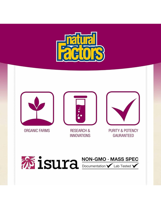 Natural Factors Oil of Oregano 180mg 60 ct