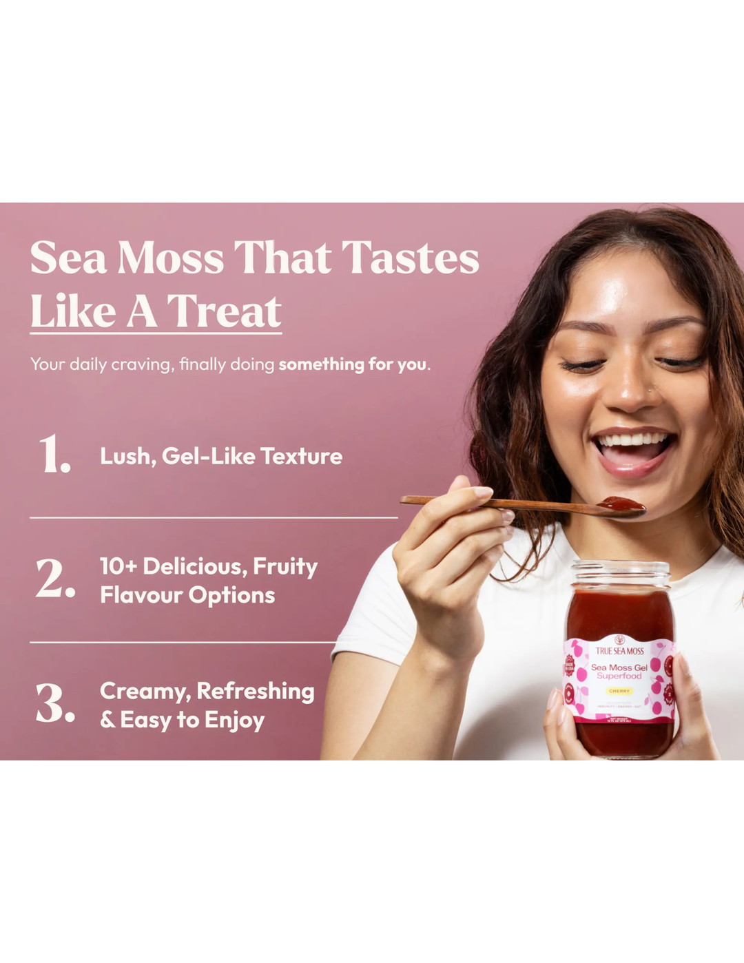 TrueSeaMoss Sea Moss Gel - Mango