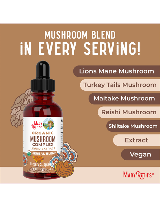 MaryRuth's Organic Mushroom Complex Liquid Drops