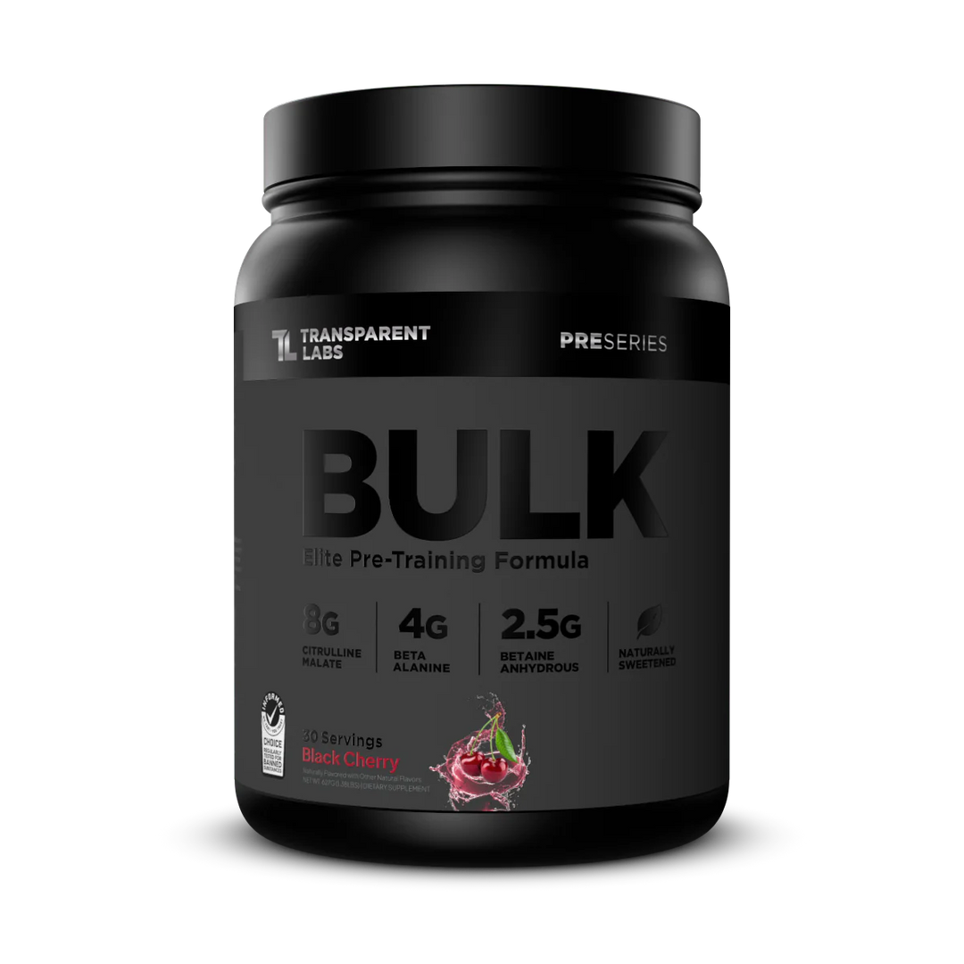 Bulk Black Pre - Workout - Black Cherry