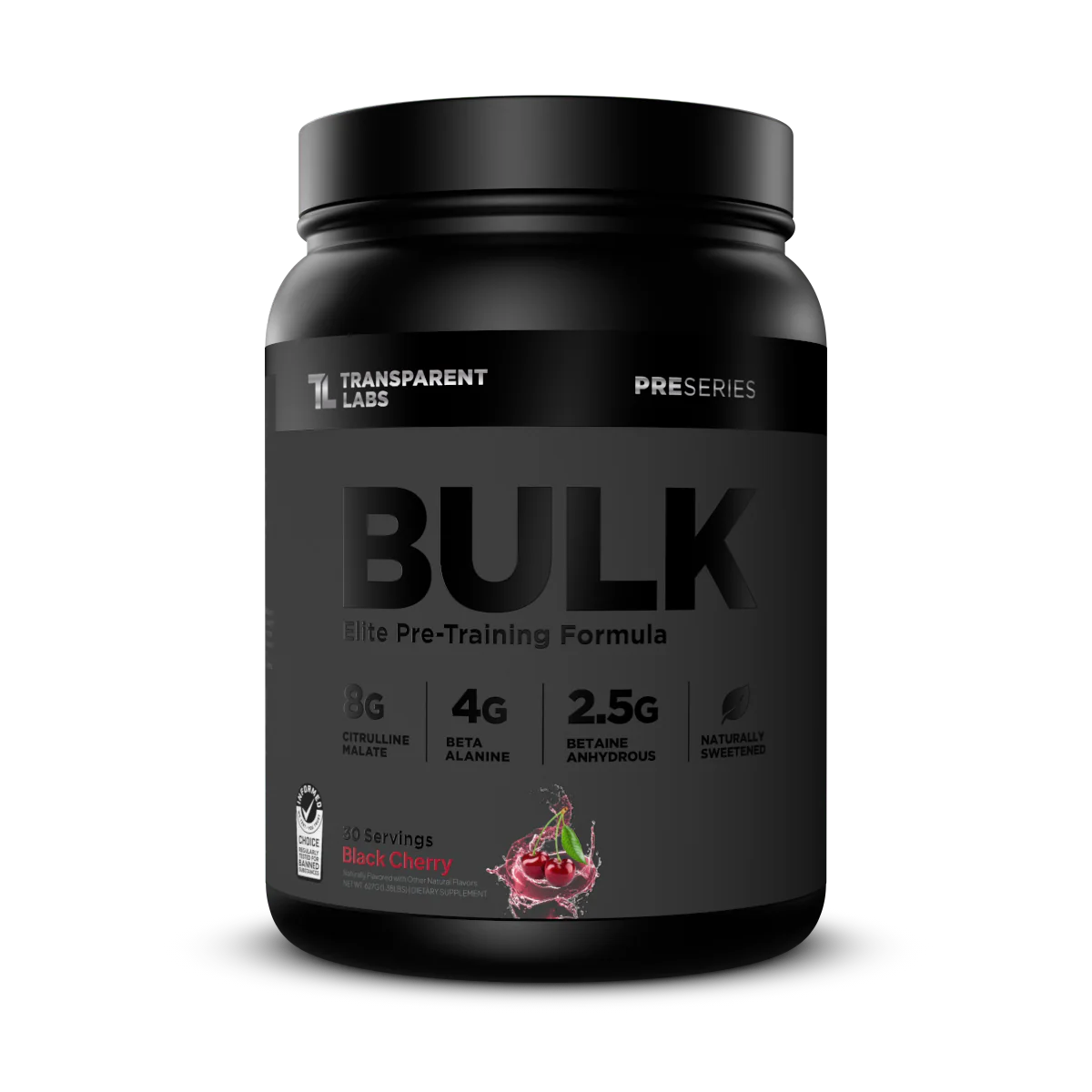 Bulk Black Pre - Workout - Black Cherry