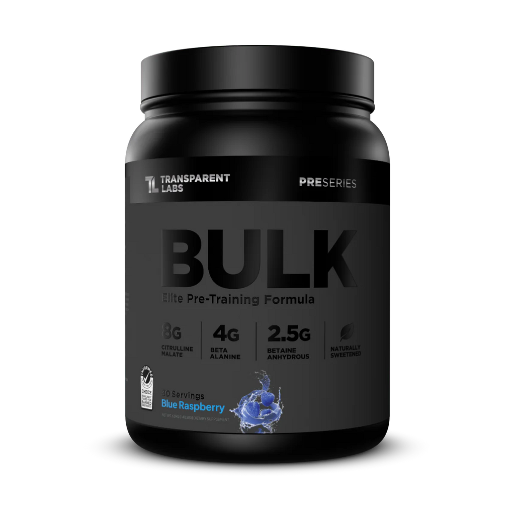 Bulk Black Pre - Workout - Blue Raspberry