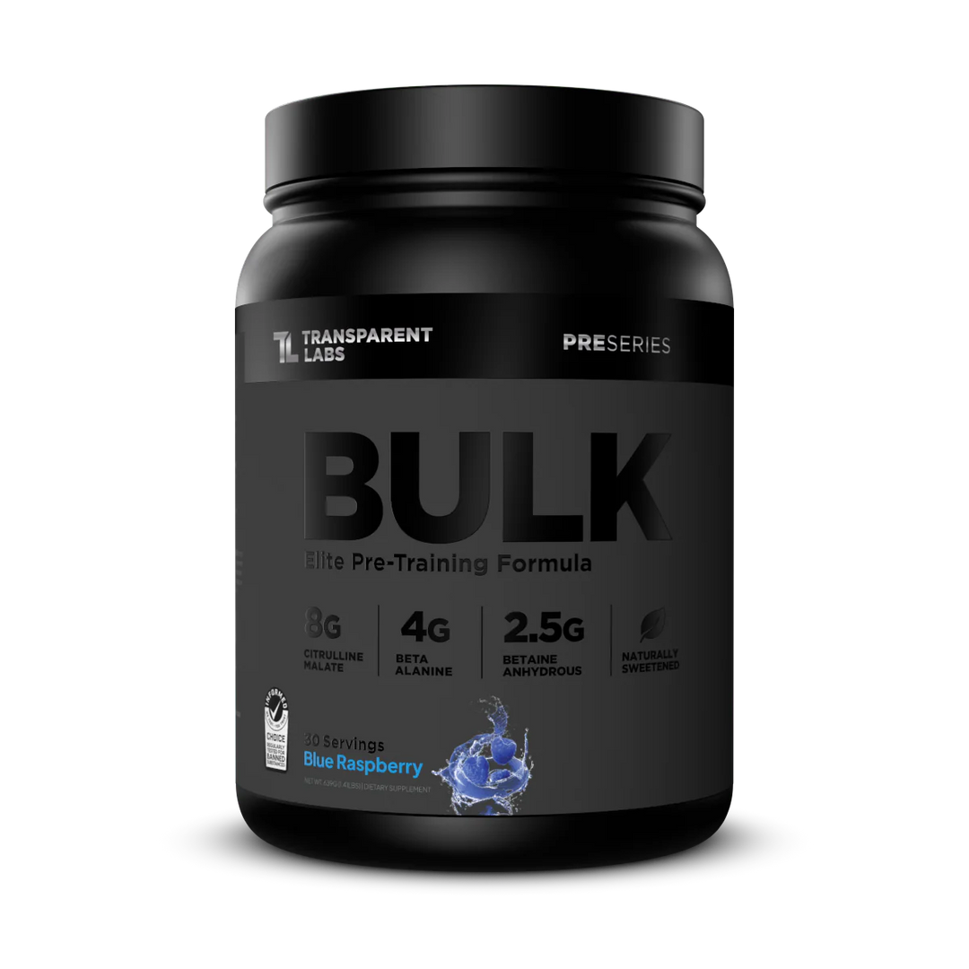 Bulk Black Pre - Workout - Blue Raspberry