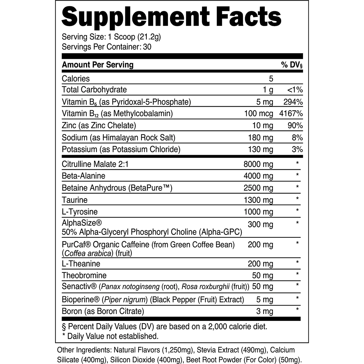 Bulk Pre - Workout - Strawberry Lemonade