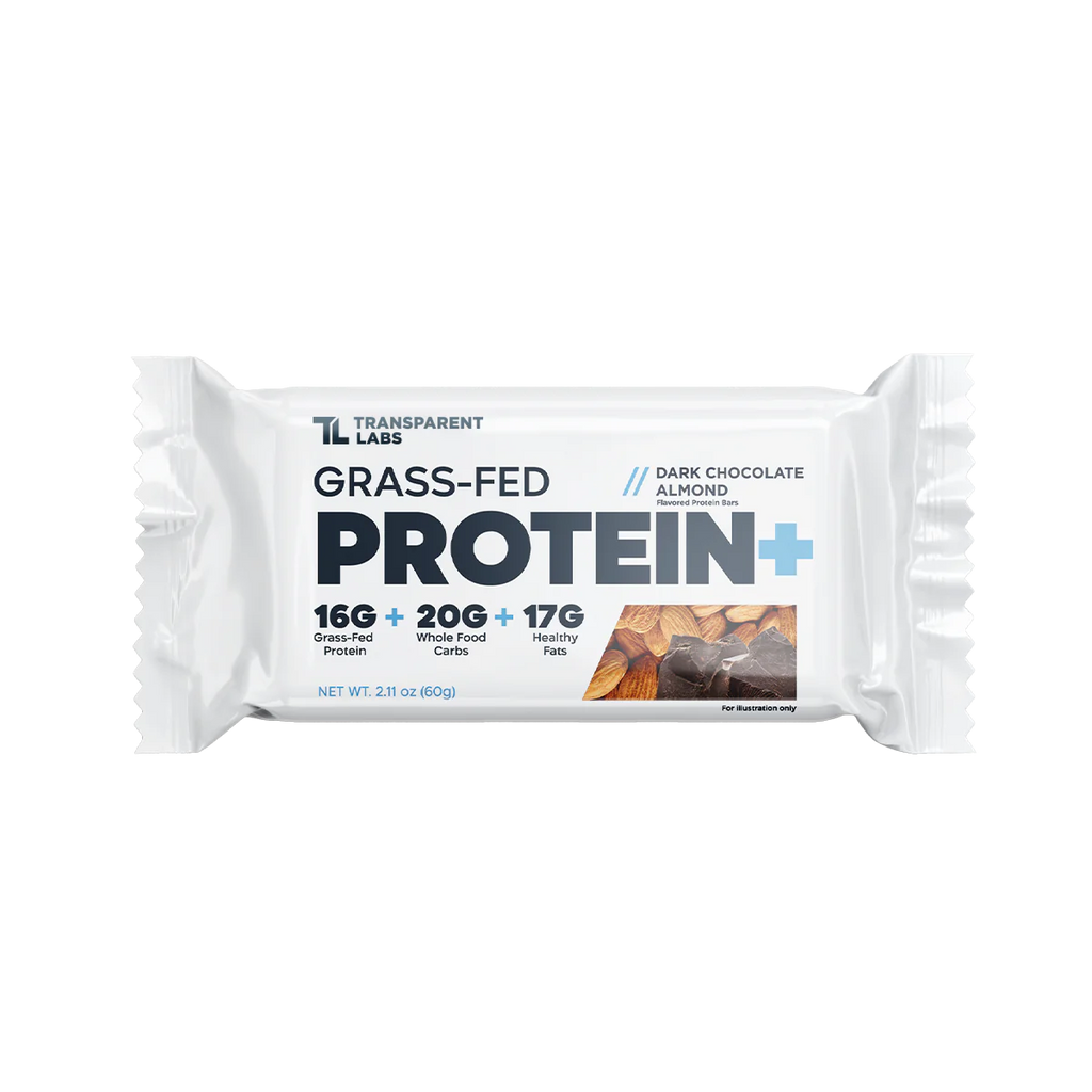Grass - Fed Protein Bars - Dark Chocolate Almond