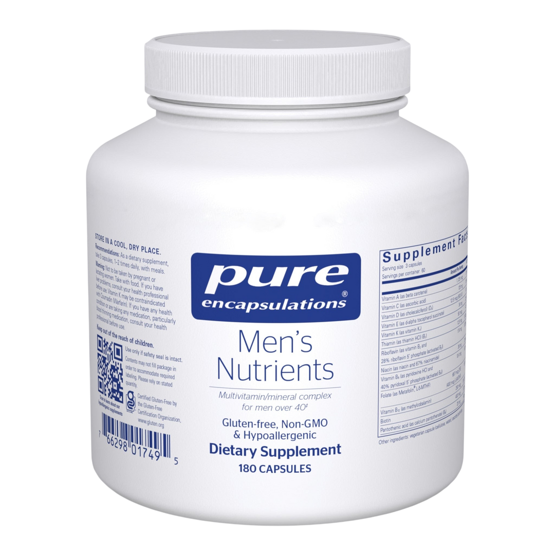 Pure Encapsulations Mens Nutrients 180ct