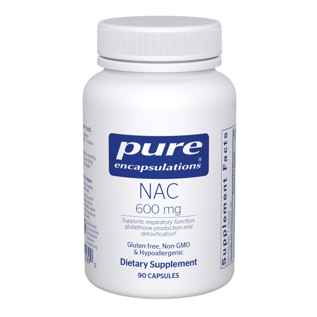 Pure Encapsulations NAC 600mg 90 caps