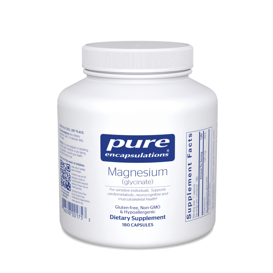 Pure Encapsulations Magnesium Glycinate 180ct