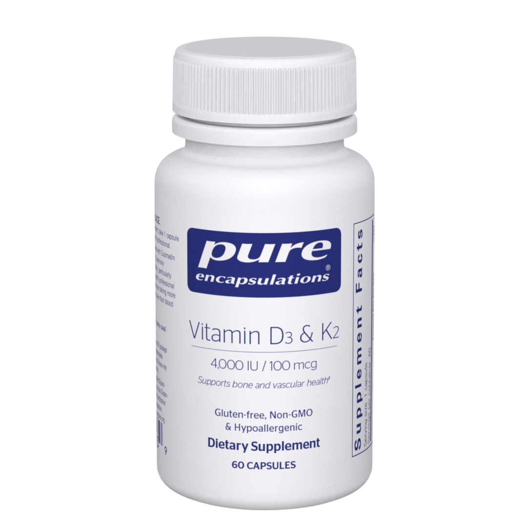 Pure Encapsulations Vitamin D3 K2 4000iu
