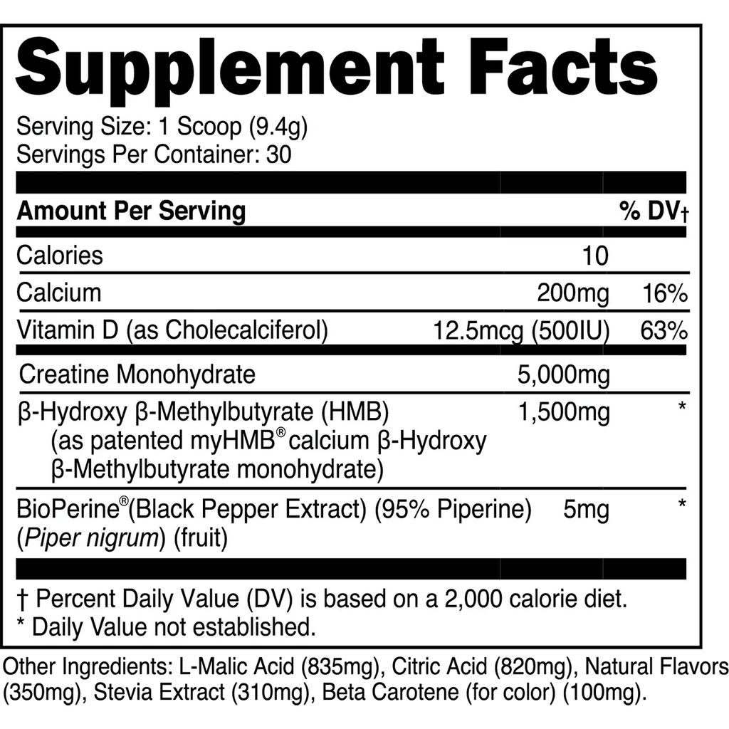 Creatine HMB - Peach Mango