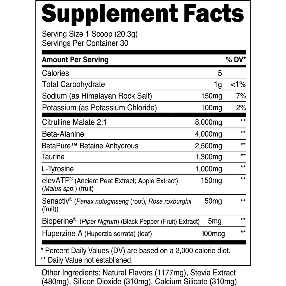 Transparent Labs Stim Free Pre Workout - Blue Raspberry