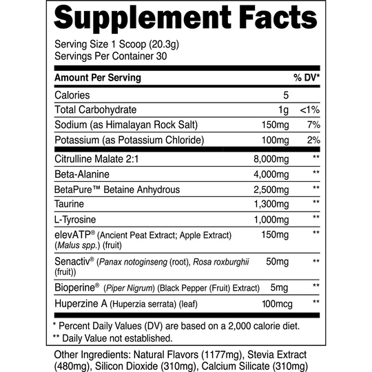 Transparent Labs Stim Free Pre Workout - Blue Raspberry