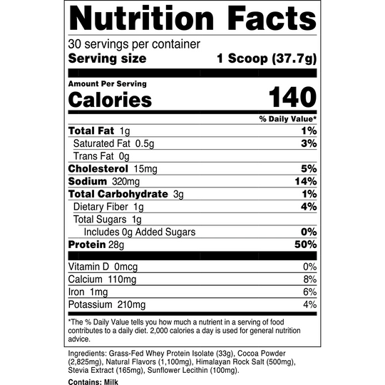 Transparent Labs Grass Fed Whey Protein Isolate - S'mores