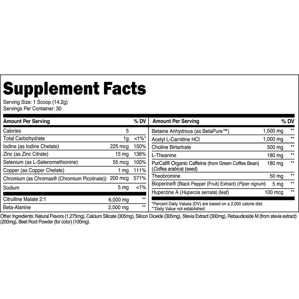 Lean Pre - Workout - Strawberry Lemonade