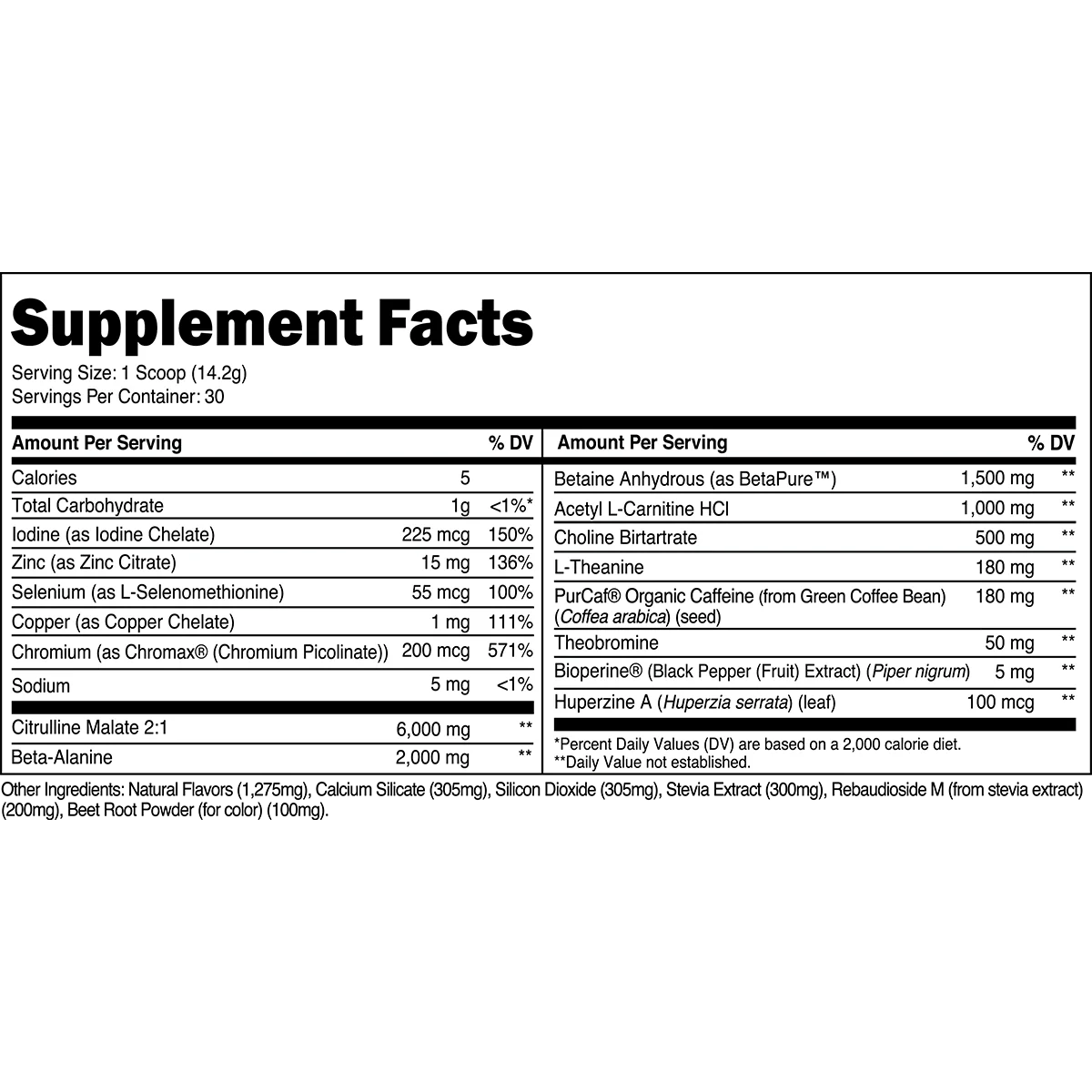 Lean Pre - Workout - Strawberry Lemonade