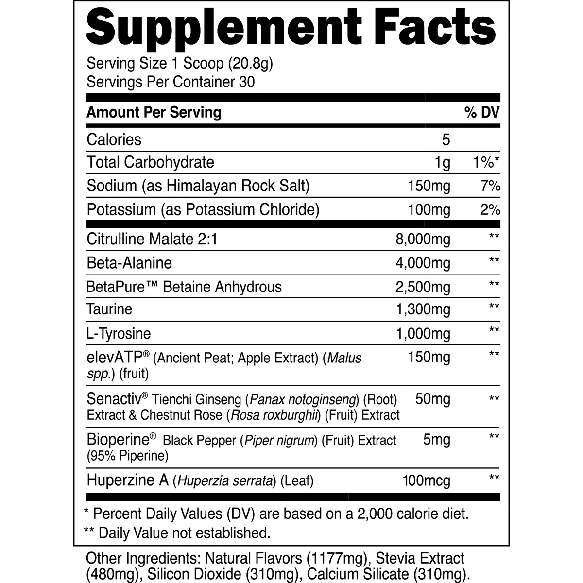 Stim - Free Pre - Workout - Strawberry Lemonade
