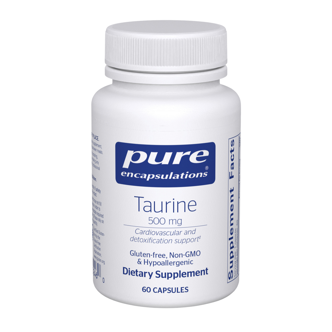 pure Encapsulations Taurine 500mg 60 caps