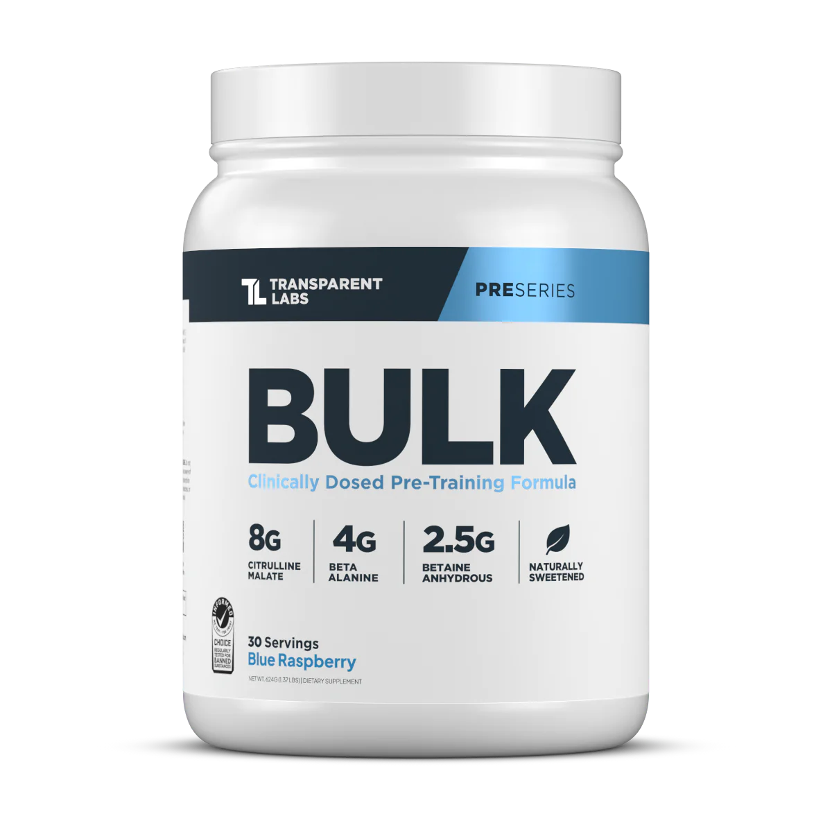 Bulk Pre - Workout - Blue Raspberry