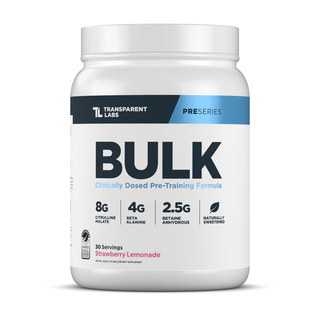 Bulk Pre - Workout - Strawberry Lemonade