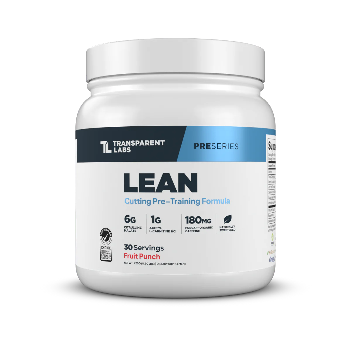 Lean Pre - Workout - Fruit Punch