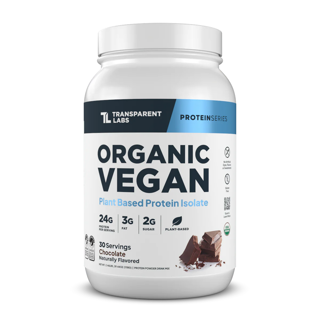 Organic Vegan Plant - Based Protein	- Chocolate