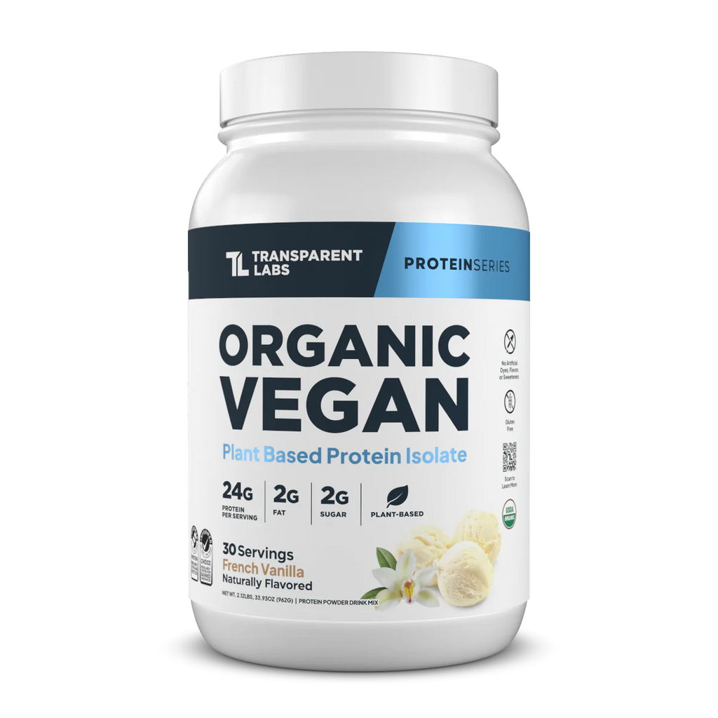 Organic Vegan Plant - Based Protein	- French Vanilla