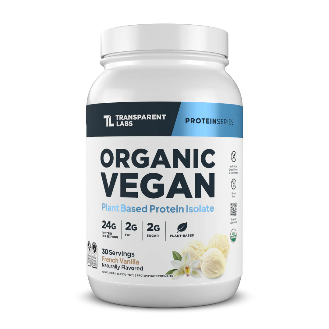 Organic Vegan Plant - Based Protein	- French Vanilla