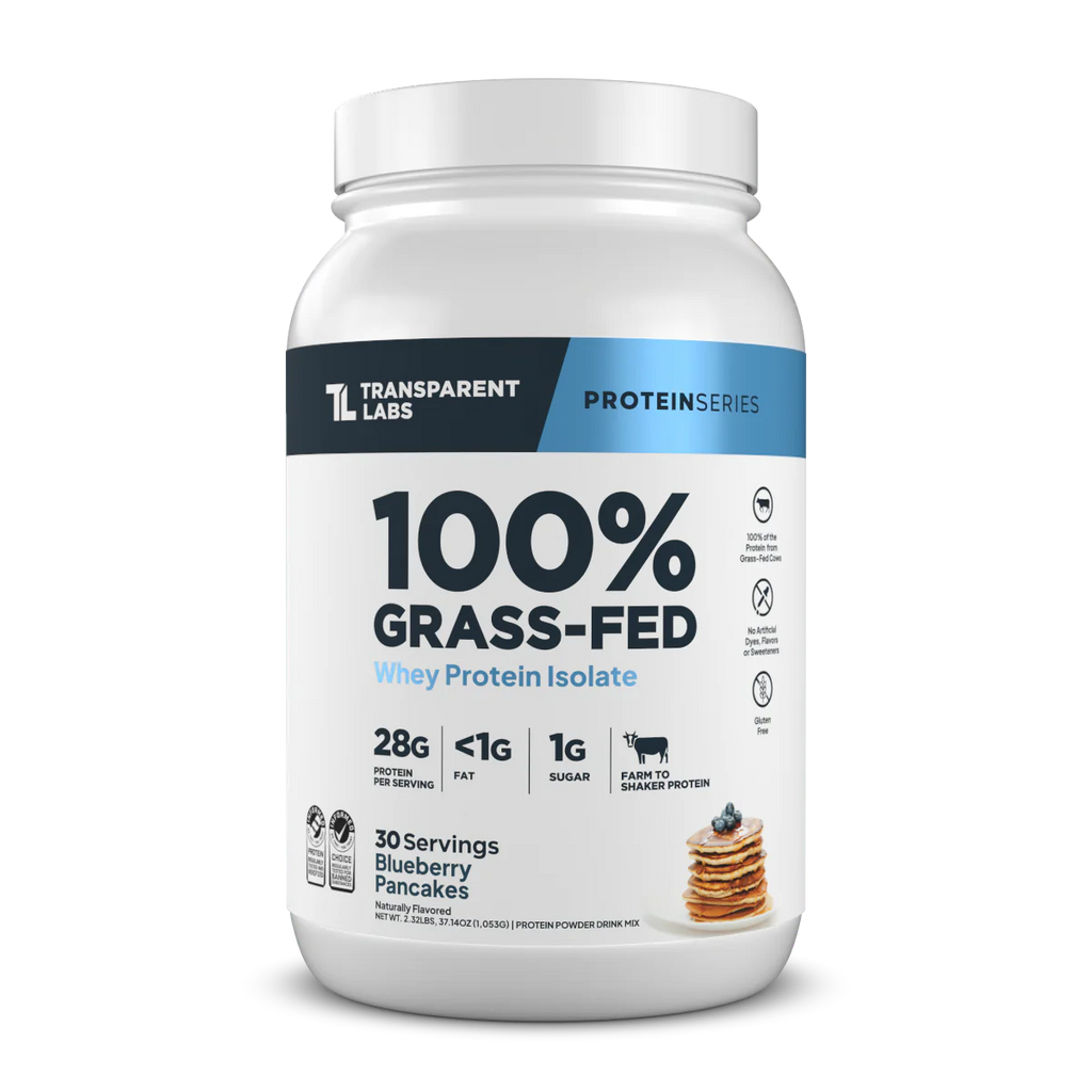 Grass - Fed Whey Protein Isolate - Blueberry Pancakes