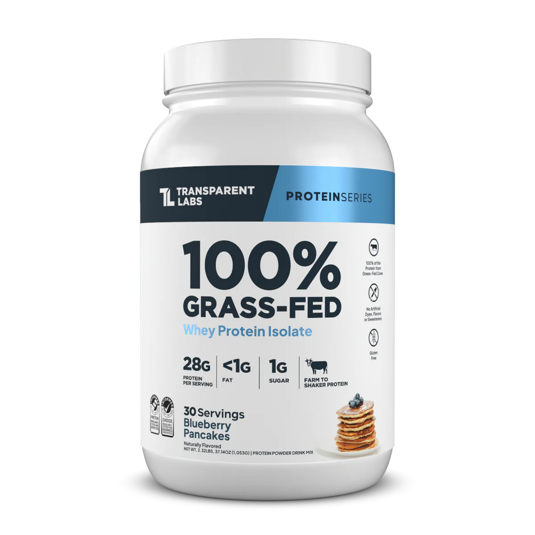 Grass - Fed Whey Protein Isolate - Blueberry Pancakes