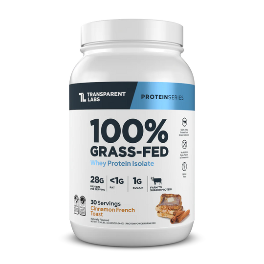 Grass - Fed Whey Protein Isolate - Cinnamon French Toast
