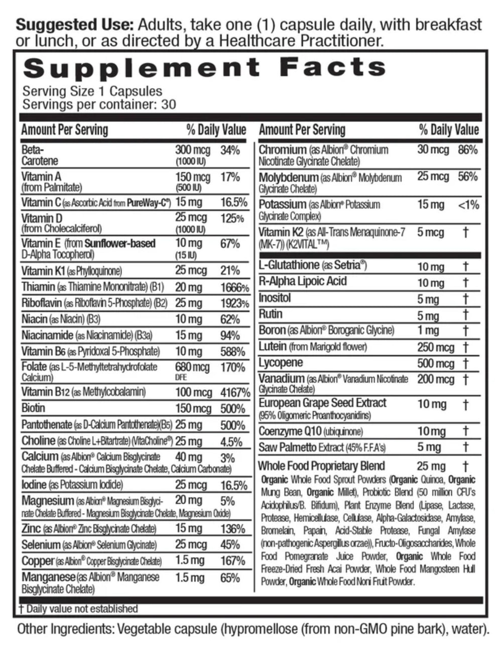 Emerald Labs L-Glutathione (Setria®) 250 mg 30ct – Dr. Ed's Nutrition