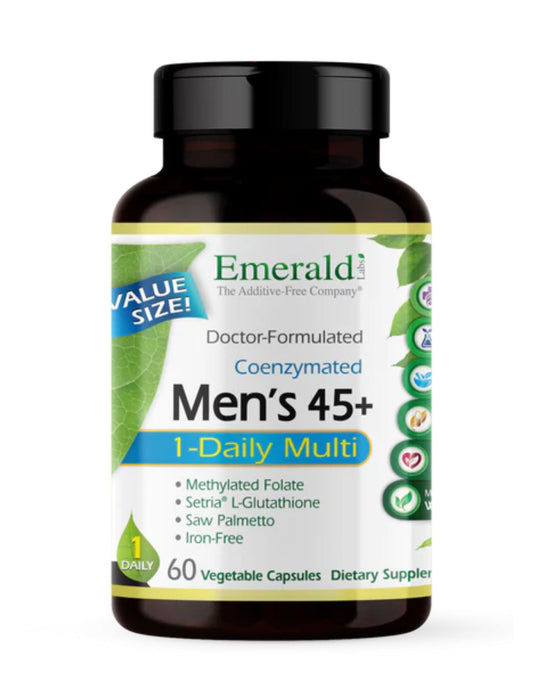 Emerald Labs Men's 45+ 1-Daily Multi 60ct (2 Month Size)