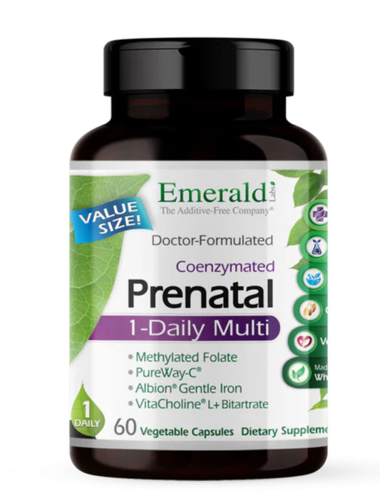 Emerald Labs Prenatal 1-Daily Multi 60ct