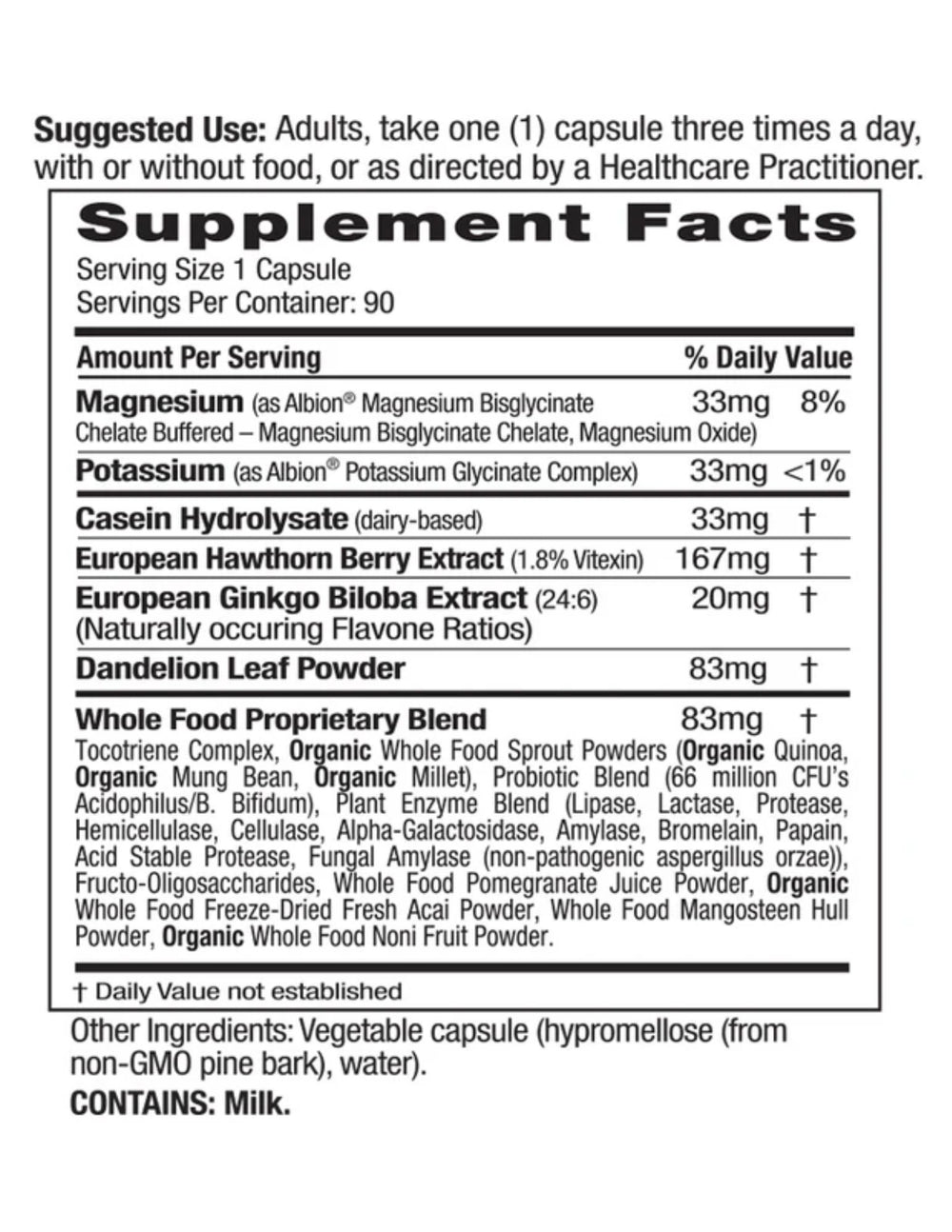 Emerald Labs Blood Pressure Health 90ct