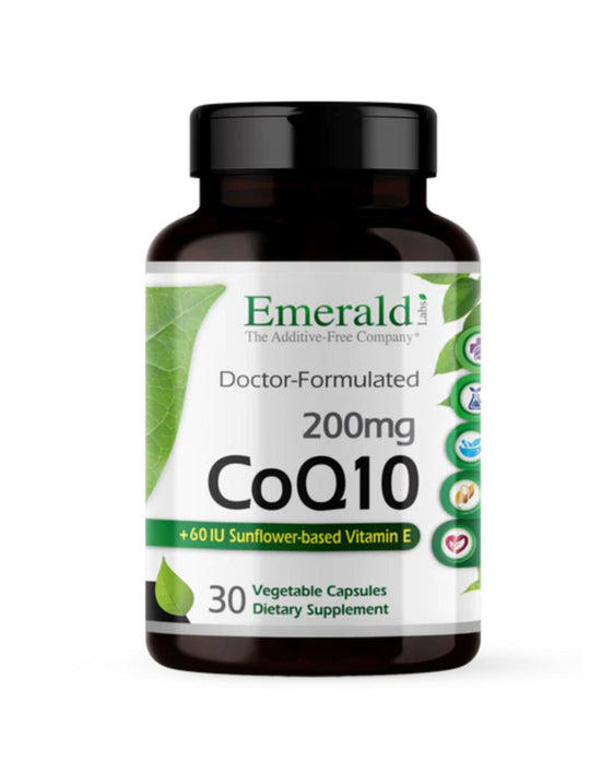 CoQ10 200mg + Vitamin E 60 IU 30ct
